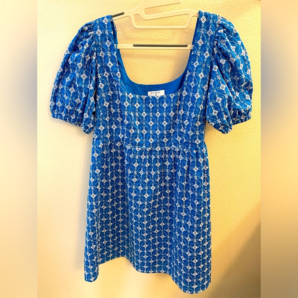 Rhode for Target eyelet mini dress